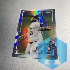2021 Topps Chrome REFRACTOR SP RC Rookie #92 Cristian Javier